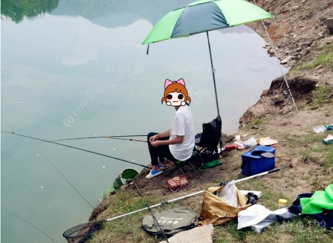 八卦洲小江河钓鱼图片